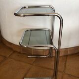 Vintage sofa tip smoked glass 70 years