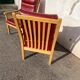 Pair of Baumann leather armchairs