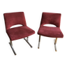 Georges Frydman paire de chaises design
