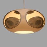 Space age bug eye UFO ceiling lamp *** Massive *** white model *** Belgium
