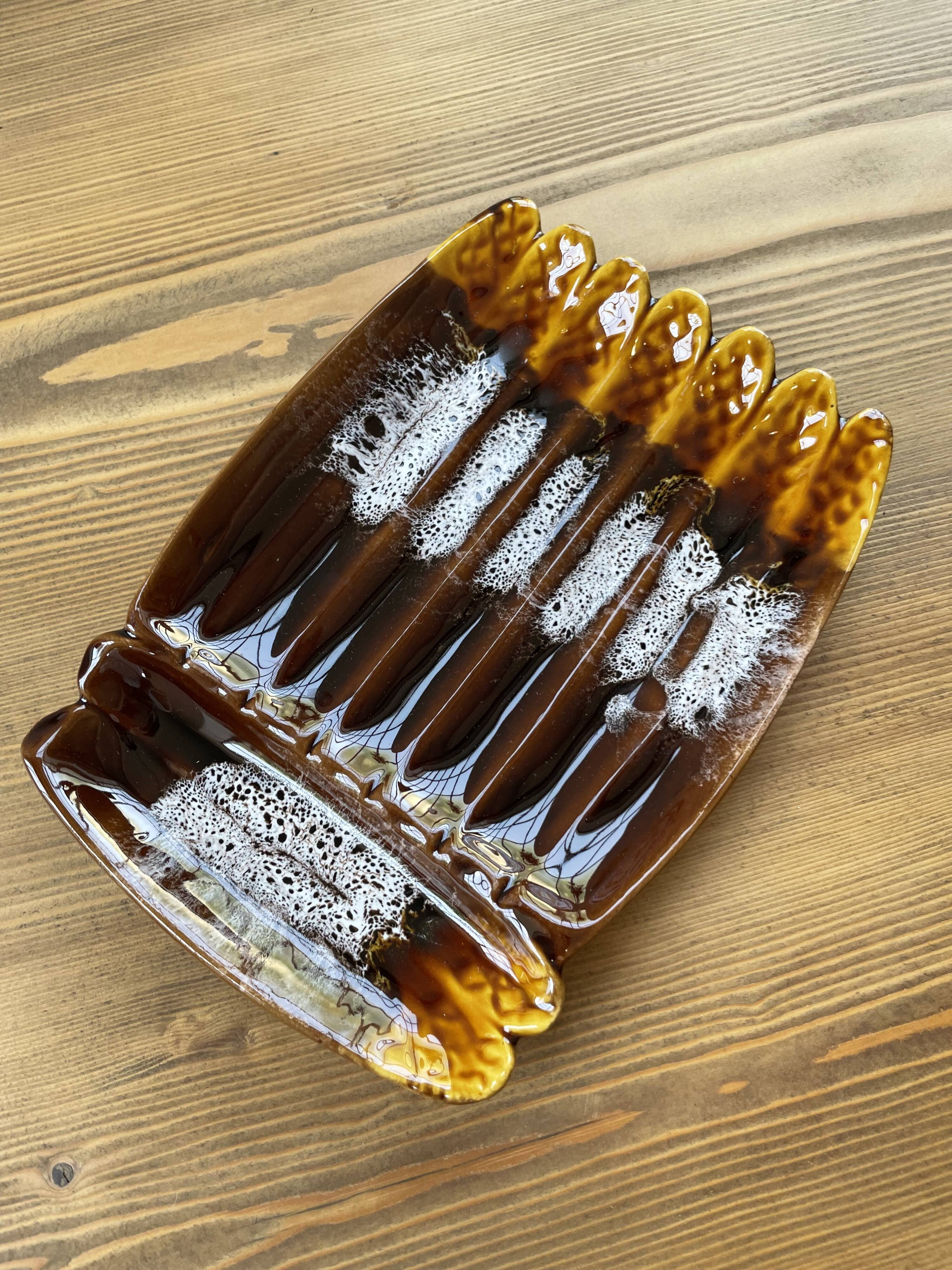 Asparagus plates slurry