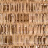 Vintage 1950s rattan side table