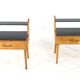 Set Everest bedside tables 'Herpen' - 1957 mid century modern