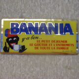 Advertising glass plate