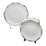 Limoges porcelain cheese/dessert service