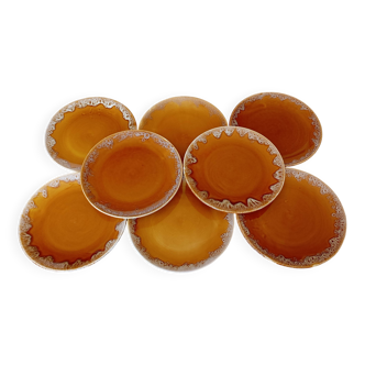 Assiettes plates St Amand "Brisants"