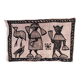 Vintage Korhogo Senoufo canvas tapestry L.103 cm