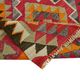 Turkish Handwoven Vintage Herki Kilim 102 cm x 320 cm