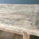 Workbench made of light wood