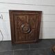 Old carved wooden door