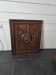 Old carved wooden door