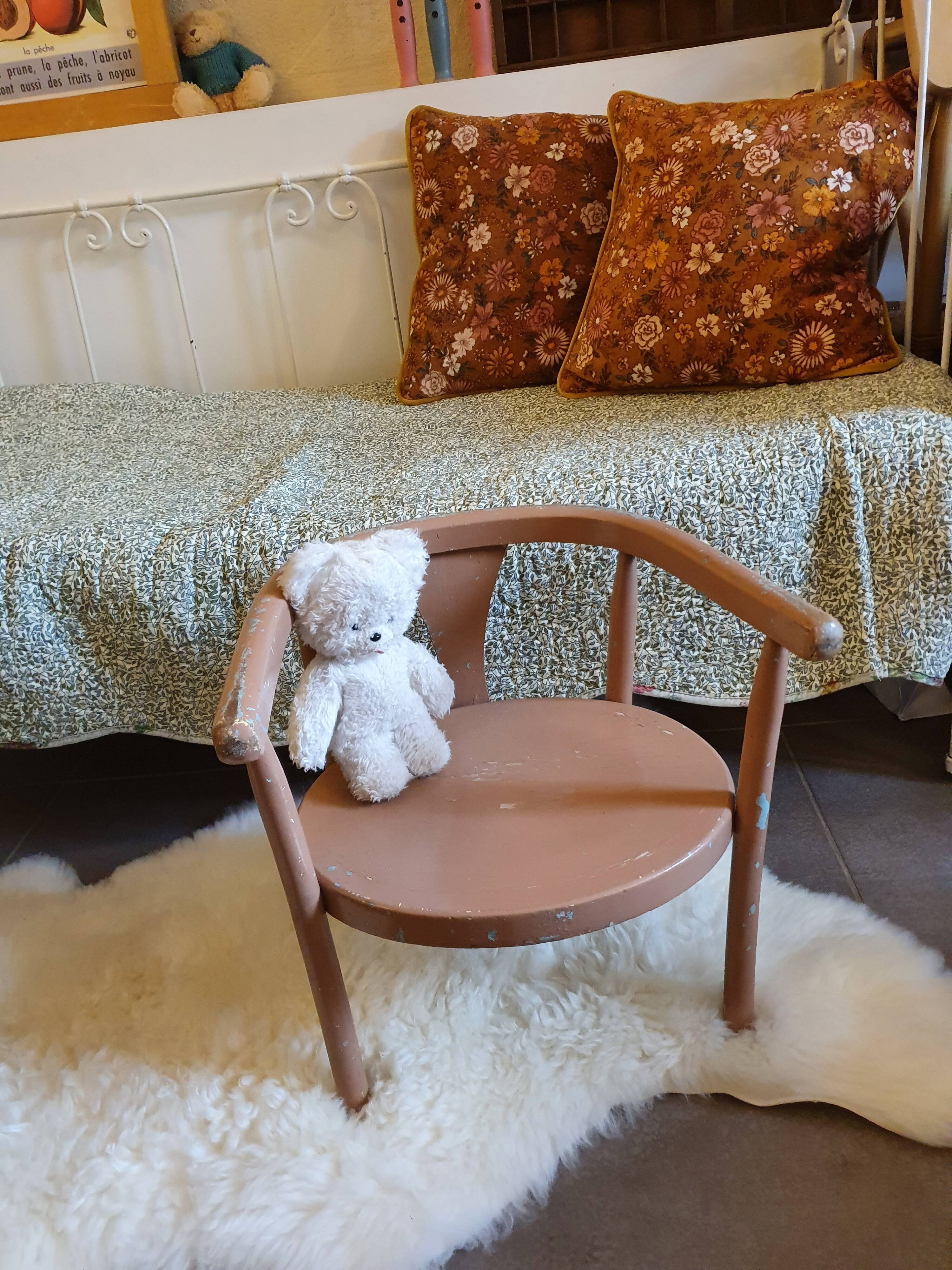 Children's wooden chair