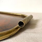 Old copper and brass top