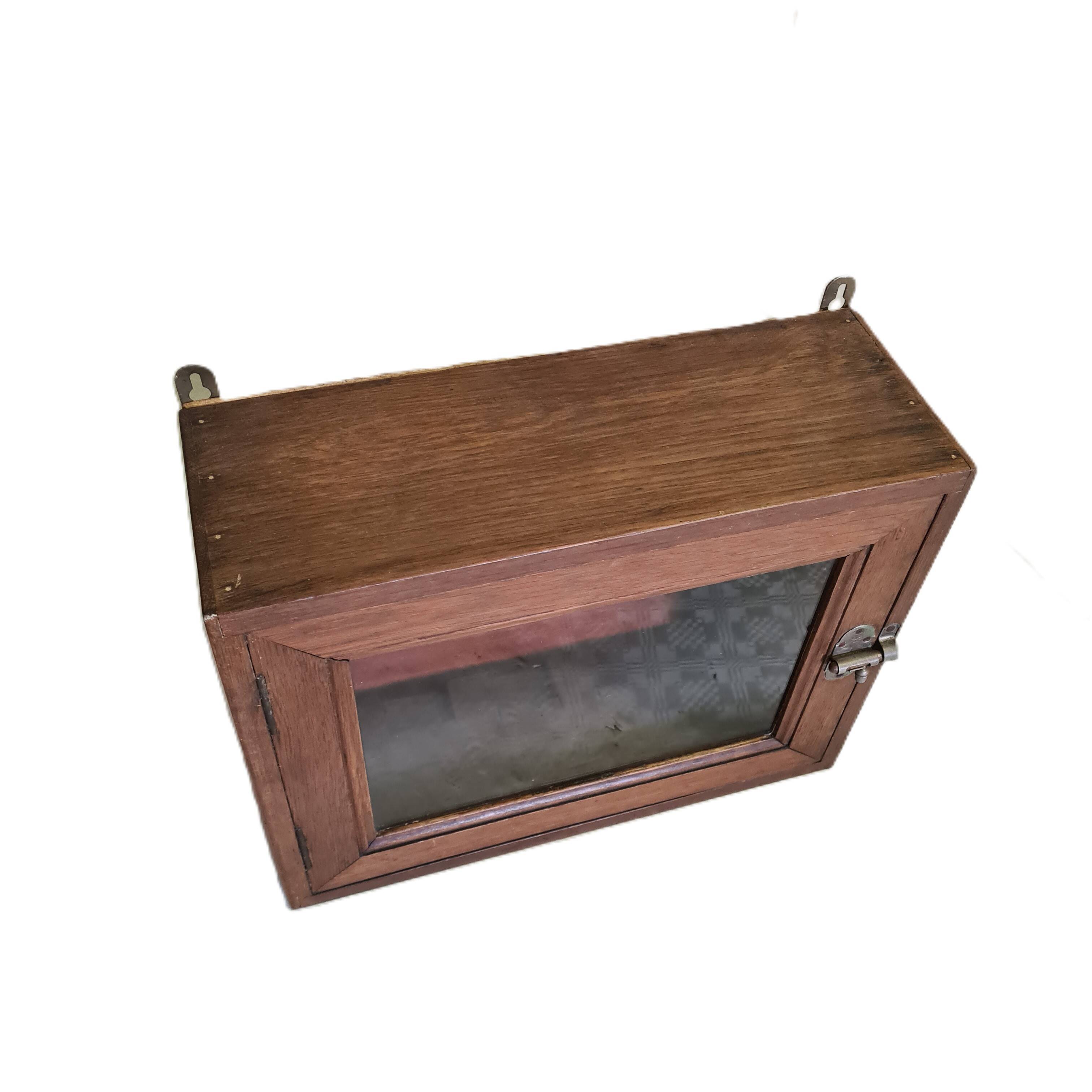 French Oak Display Cabinet, 1st Half 20th Century