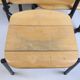 Vintage Martin Stoll Scandinavian Chairs 60/70 Beige Black Legs