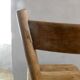 Chaise en bois massif Adolf Schneck de 1947