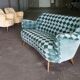 Sofa sofa 'Arc' club organic kidney years 50-60