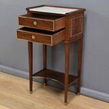 Petite Table de Salon en Acajou, style Louis XVI – Milieu XXe