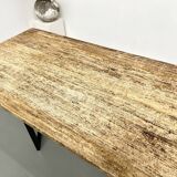 Table à manger en travertin, Italie, circa 1970
