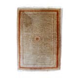 Chinese carpet Art Deco handmade 64x97cm 1970