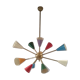 Chandelier in the style of the Italian creations of the 50's