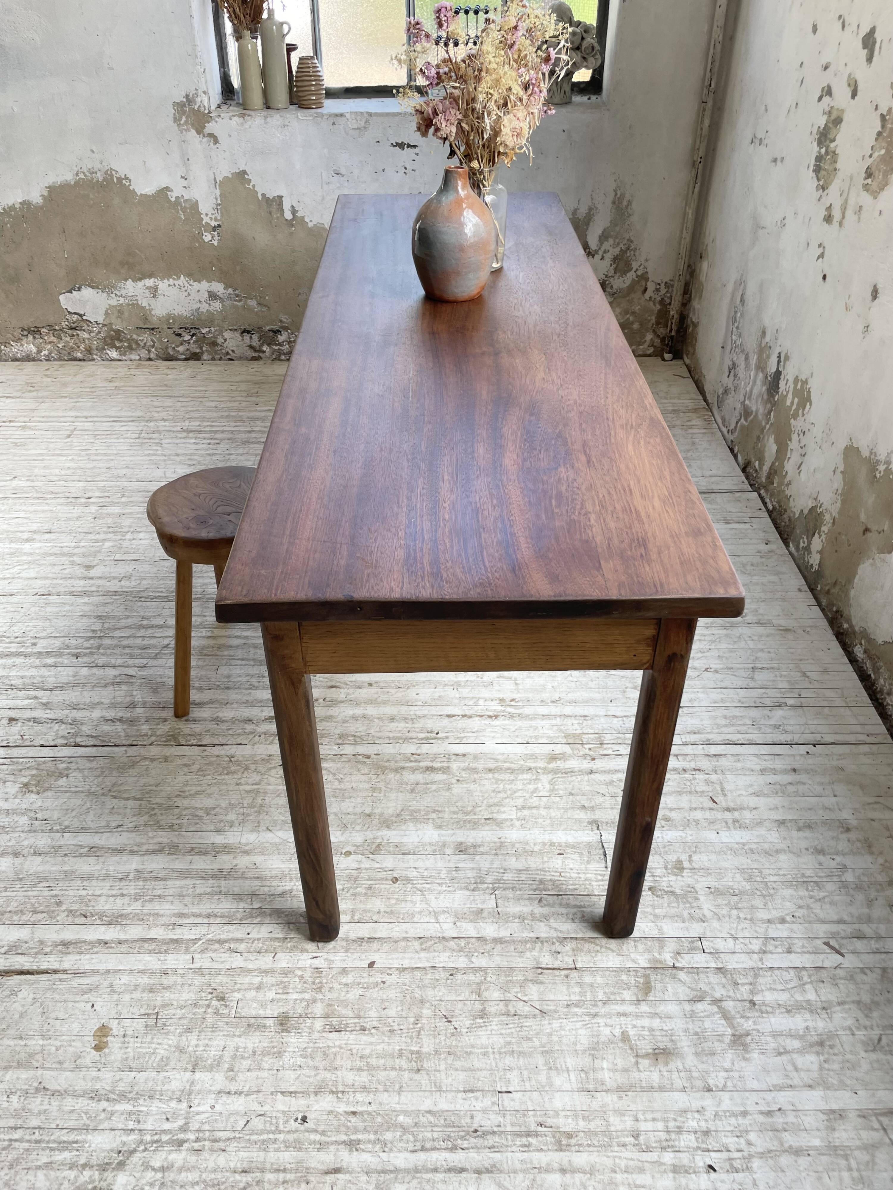 Cherry farm table 2m