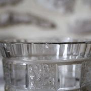 Cut crystal vase by A. Houillon (1885-1954)