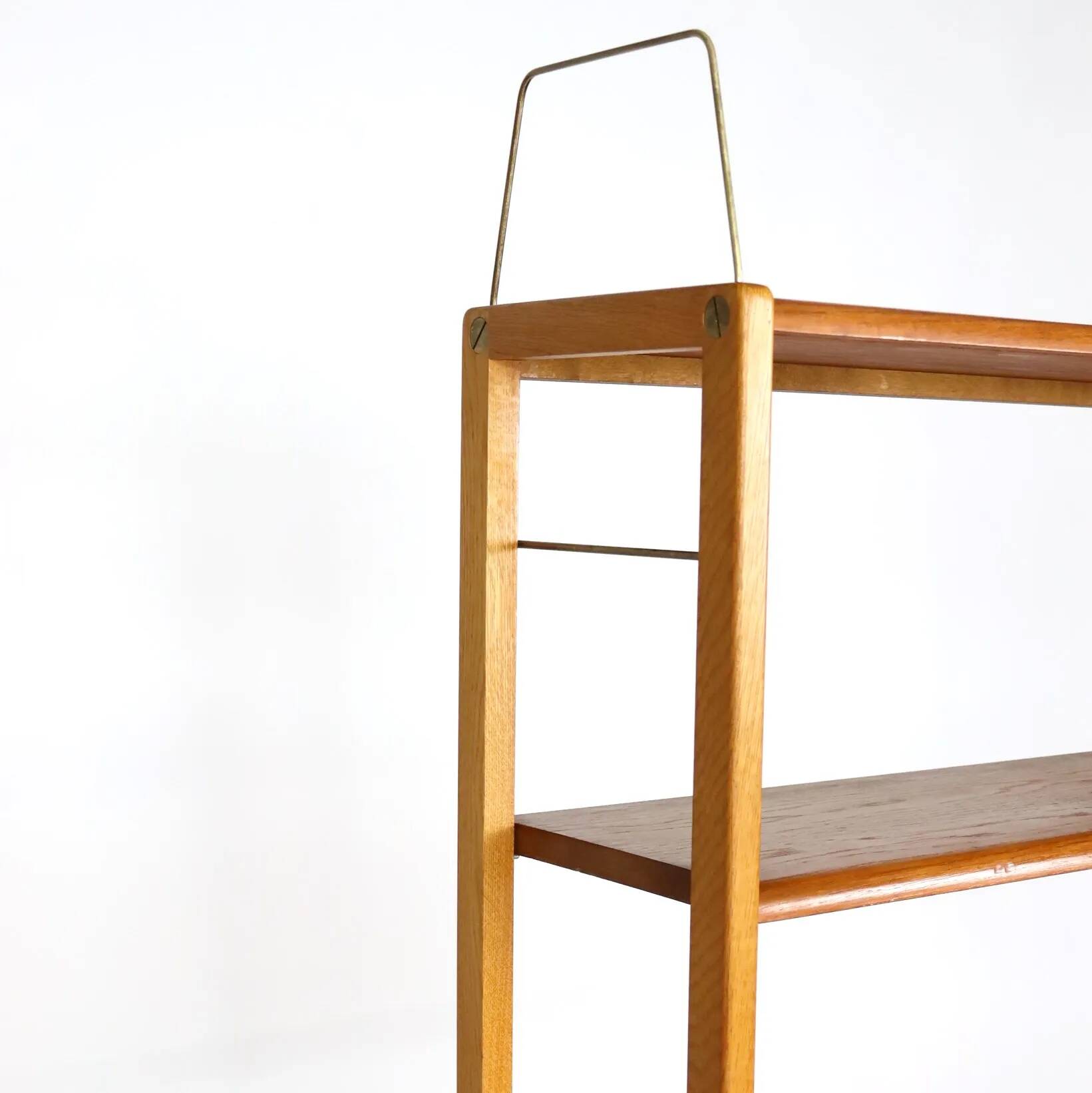 Teak bookcase by Bertil Fridhagen 1960s