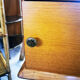 Vintage bedside with spindle feet