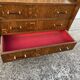 Vintage chest of drawers compass feet