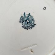 Round ironstone dish “Marie Louise” Saint Amand and Hamage