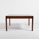 Danish walnut coffee table from the 1960s