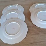 Set of 3 plates with Saint Clément rooster decoration
