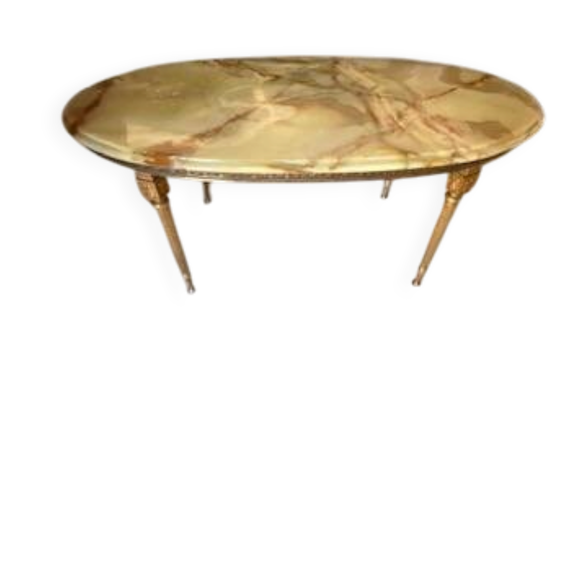 vintage marble coffee table