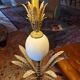 Ostrich egg lamp and pineapple in Jansen style
