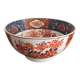 Antique Imari Bowl Plate Japan Meiji Xianfeng Flowers