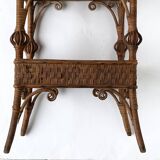 19th century rattan worker