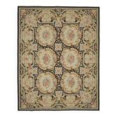 Tapis Aubusson vintage européen fait main 238 cm x 303 cm
