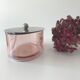 Oval glass candy