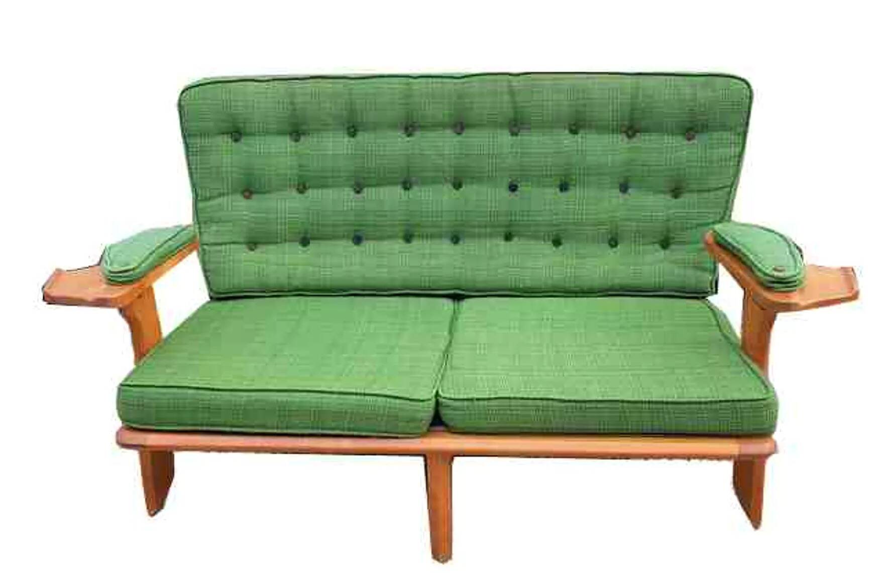 Sofa by Robert Guillerme and Jacques Chambron