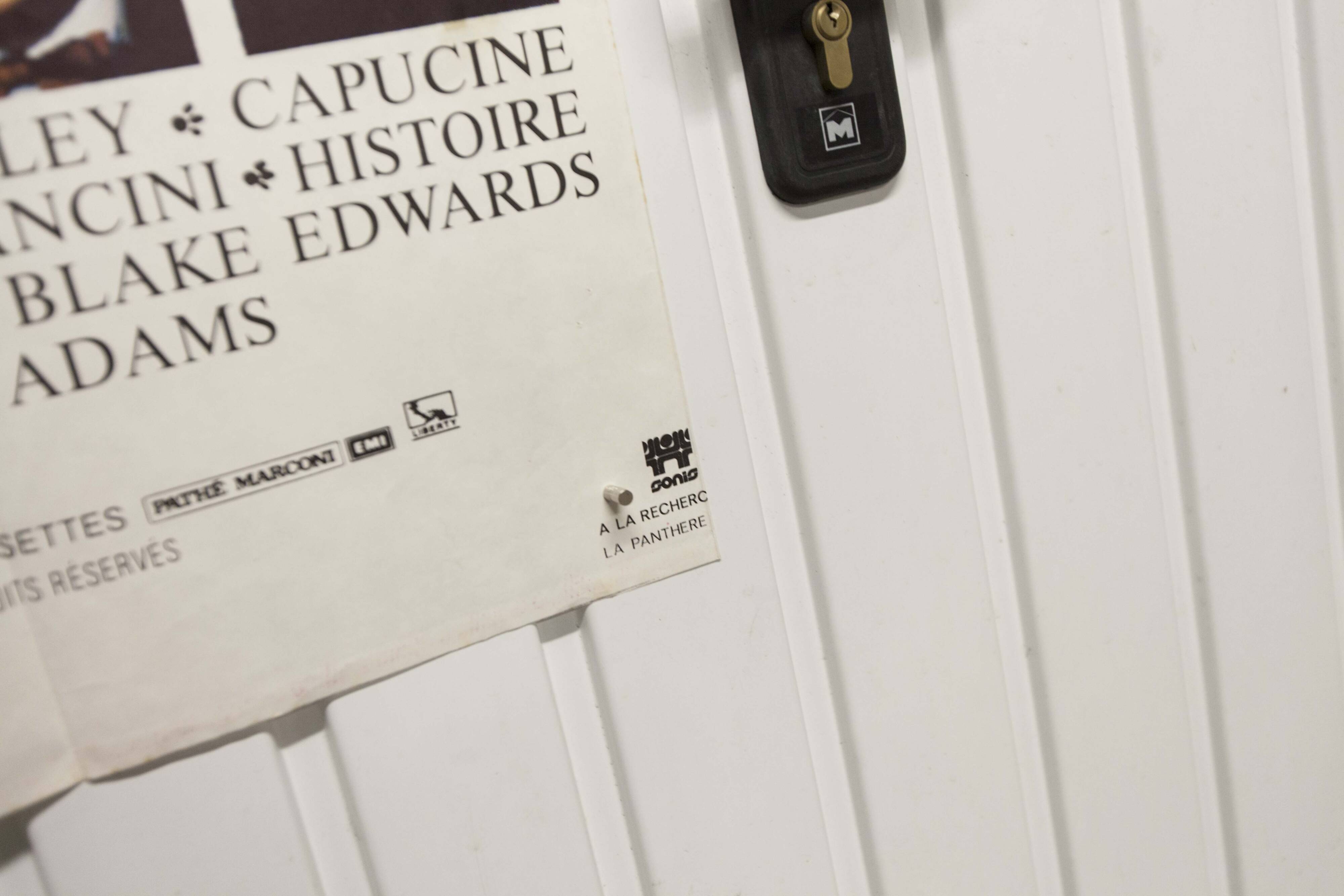 Poster 120x160 "In search of the pink panther" 1982