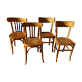 Set of 4 mismatched Luterma chairs