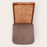 Quatre chaises de table de salle à manger Mid Century