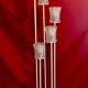 Scandinavian vintage staircase floor lamp, 67/70s