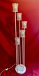 Scandinavian vintage staircase floor lamp, 67/70s