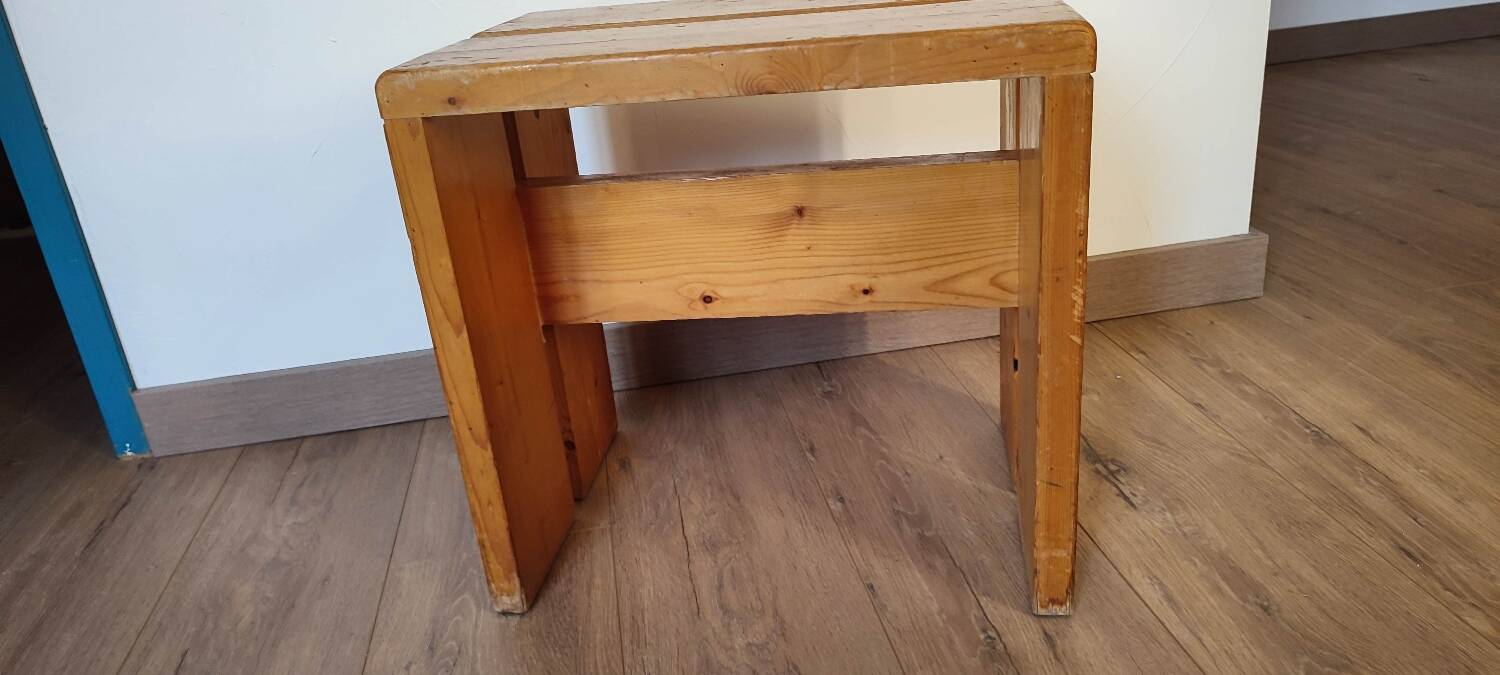 Charlotte Perriand Les Arcs Stool