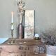 Antique brass candle holder