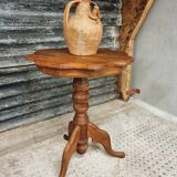 Antique table wine table plant table side table oak