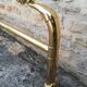 brass bed
