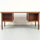 Danish teak desk with drawers, 1960s